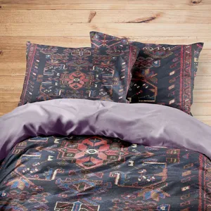 سرویس روتختی مدوپد طرح فرش زنجان مدل C-Zanjan02 یک نفره 4 تکه