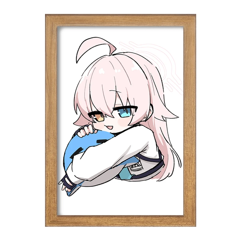 تابلو خندالو مدل بازی آرشیو آبی (Blue Archive) کد 34387