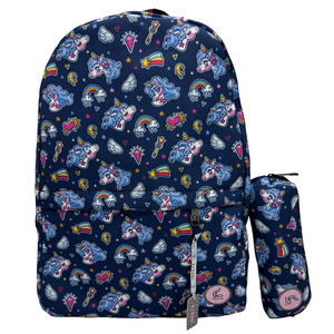 کوله پشتی ساراسا هوم طرح یونیکورن مدل Unicorn 25 به همراه جامدادی