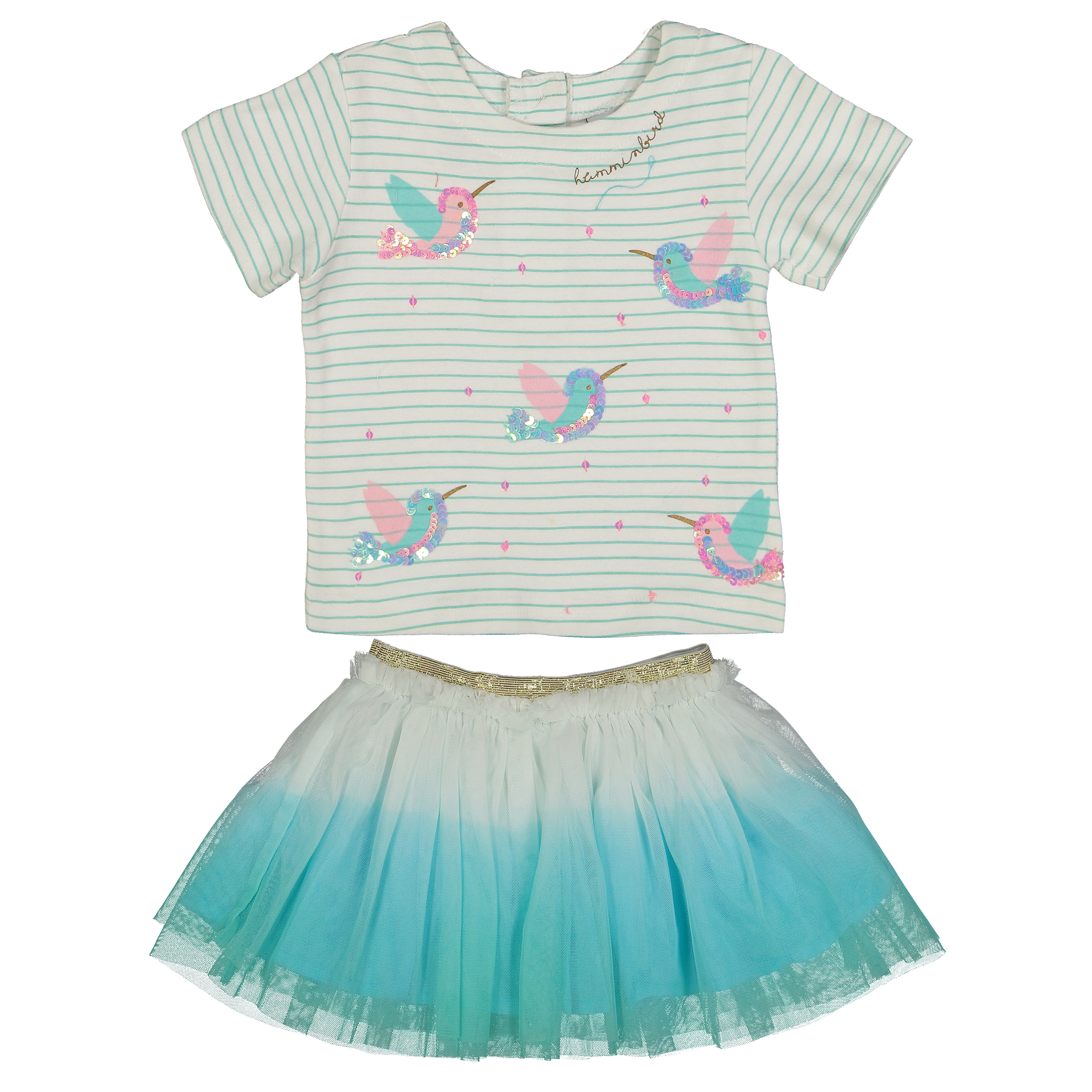 ست تی شرت و دامن دخترانه لیلی اند جک کد brfp-380