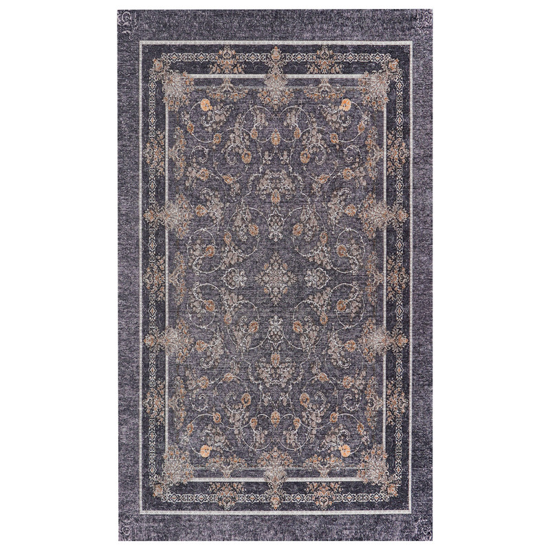 روفرشی مدل روفرشی کشدار نانو ابریشم کد 462 زمینه طوسی