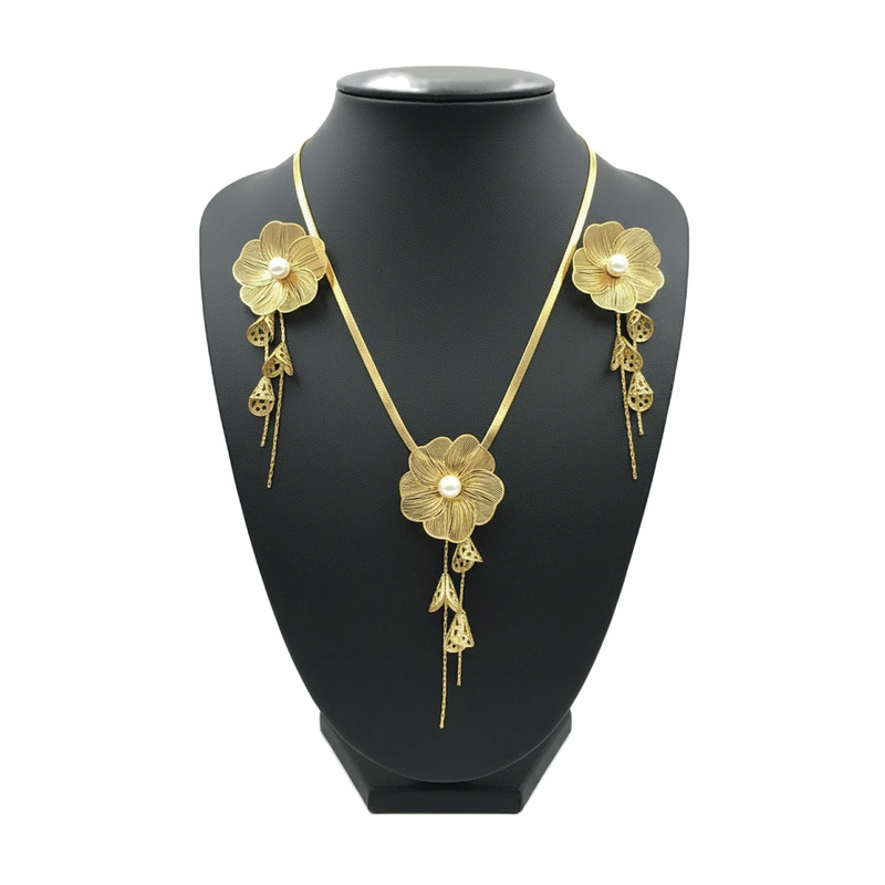 نیم ست زنانه مدل گل