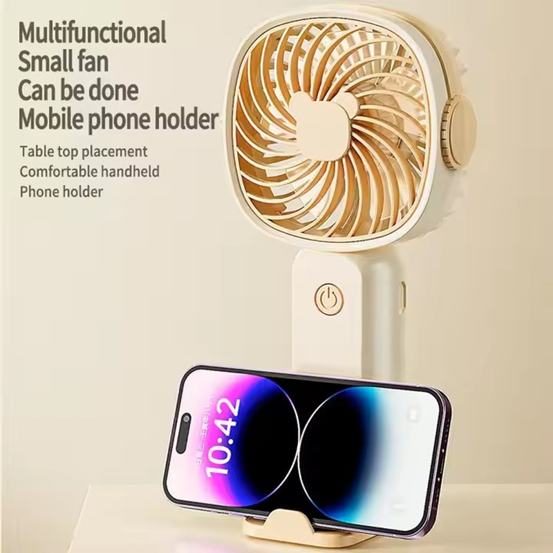 پنکه شارژی مدل KLW-F8 ظرفیت 800 میلی آمپر ساعت