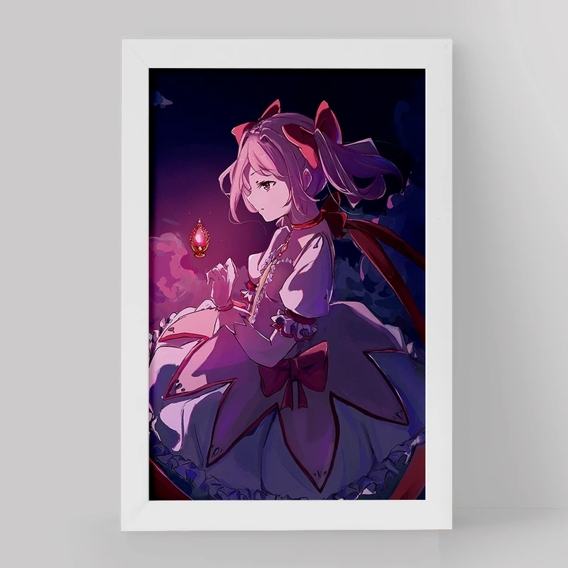 تابلو خندالو مدل مادوکا کانام انیمه مادوکا مجیکا Madoka Magica کد 18363