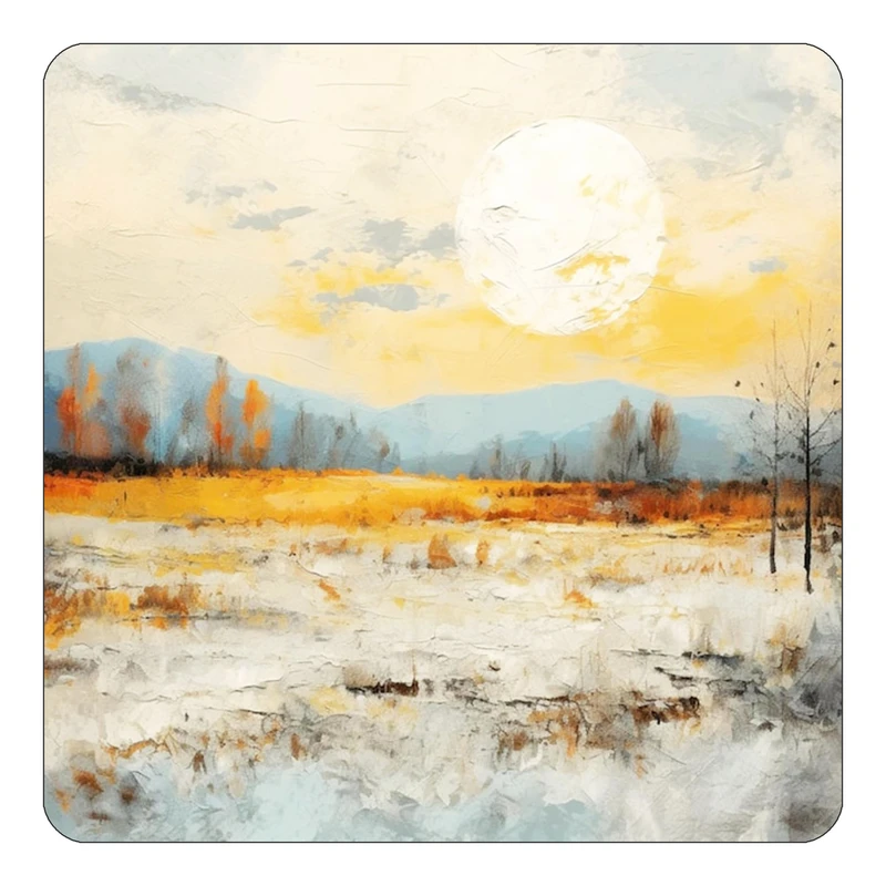 مگنت کاکتی طرح نقاشی رنگ روغن مدل mp71832