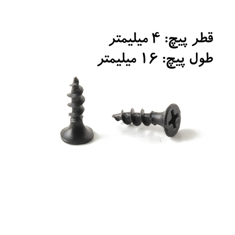 پیچ ام دی اف مدل 4 در 16 بسته 100 عددی پیچ ام دی اف مدل 4 در 16 بسته 100 عددی