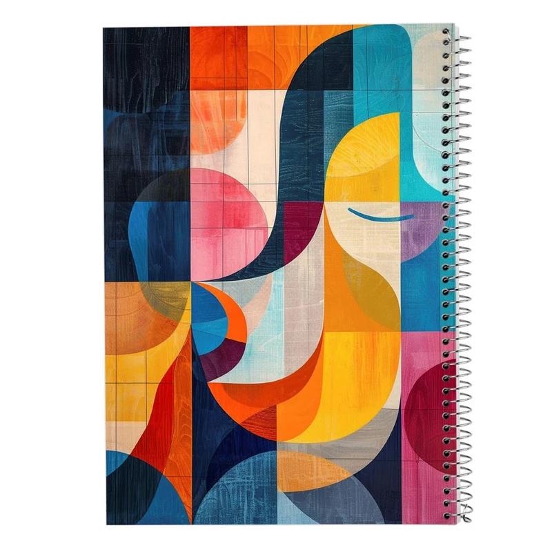 دفتر نقاشی 50 برگ مدوپد مدل اشکال فانتزی کد DF16291