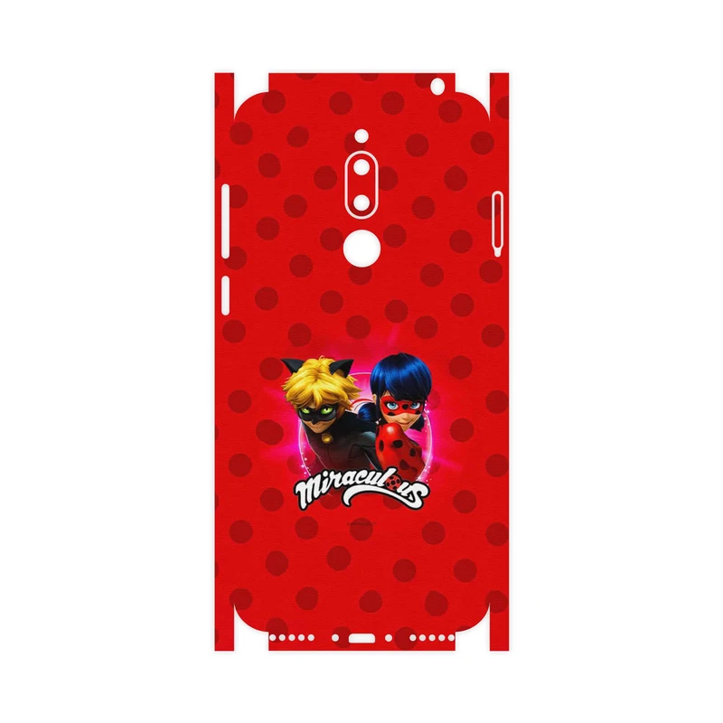 برچسب پوششی ماهوت مدل Ladybug and Cat Noir-FullSkin مناسب برای گوشی موبایل میزو M6T
