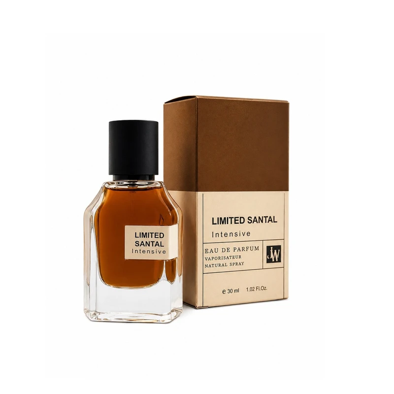 ادوپرفیوم جانوین مدل limited santal intensive با رایحه گرم حجم 30 میلی لیتر