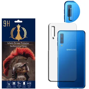 Infinity A7 camera lens protector for SAMSUNG GALAXY A7 2018 / A750 with back protector