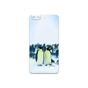 MAHOOT Penguin Cover Sticker for Honor 4C