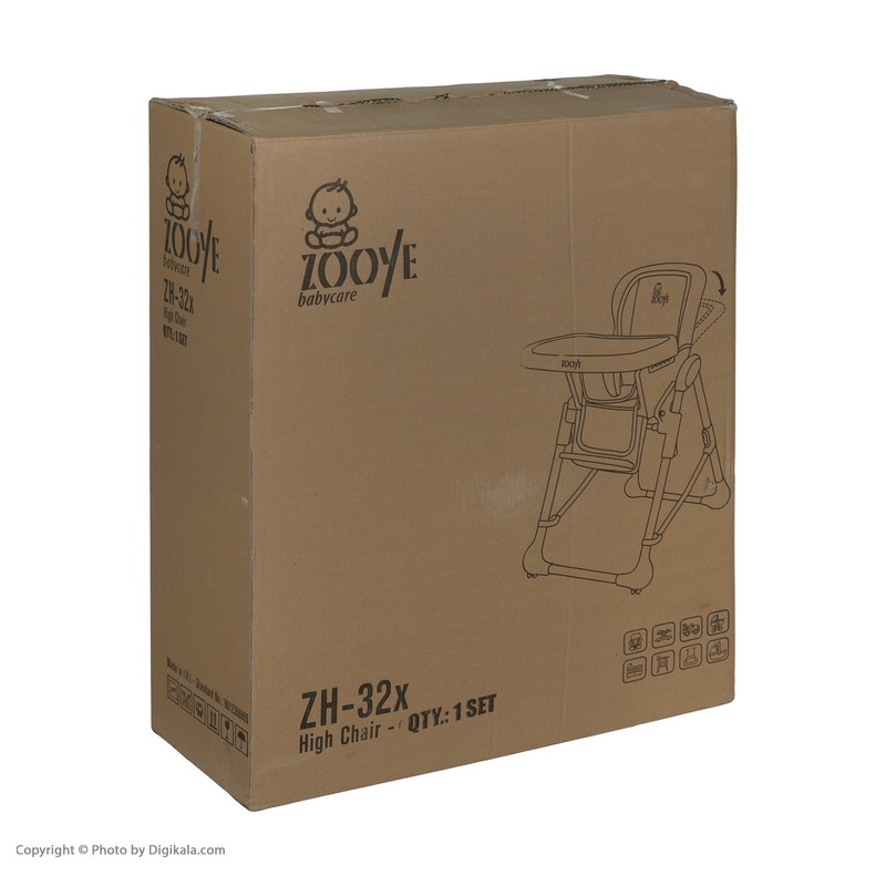 صندلی غذاخوری کودک زویی مدل Z112-4