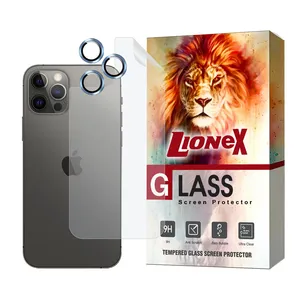 Lionex MTBRINGL Nano Back Protector with Lens Protector For Apple iPhone 12 pro