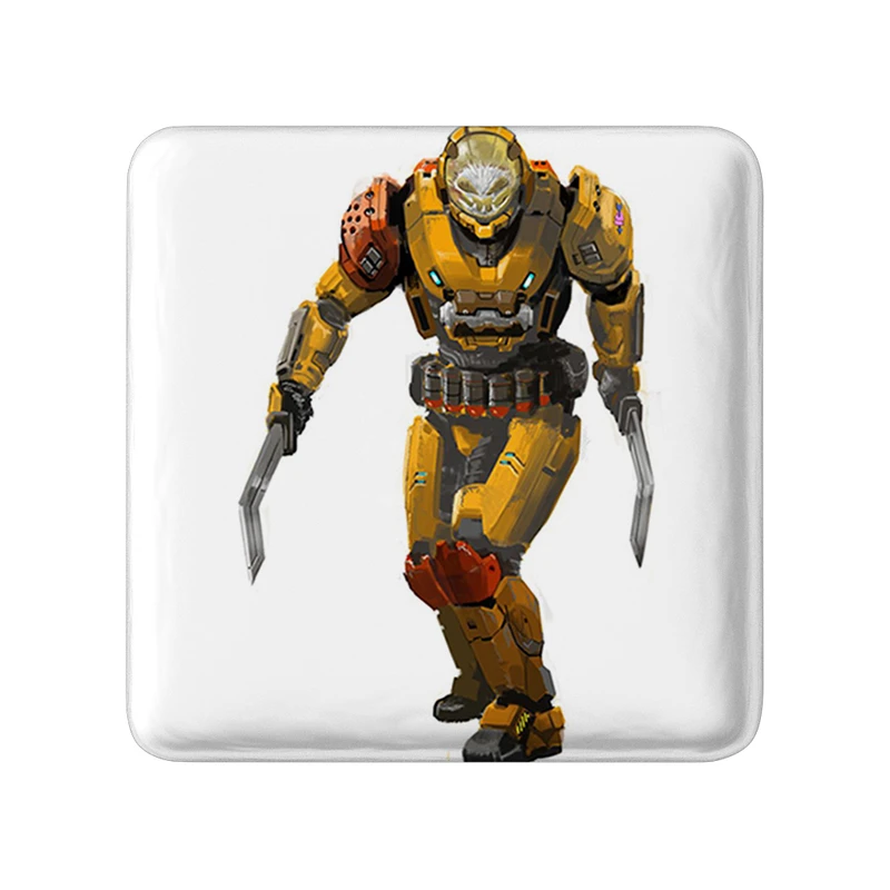 پیکسل خندالو طرح بازی هیلو (Halo) مدل مربعی کد 31512