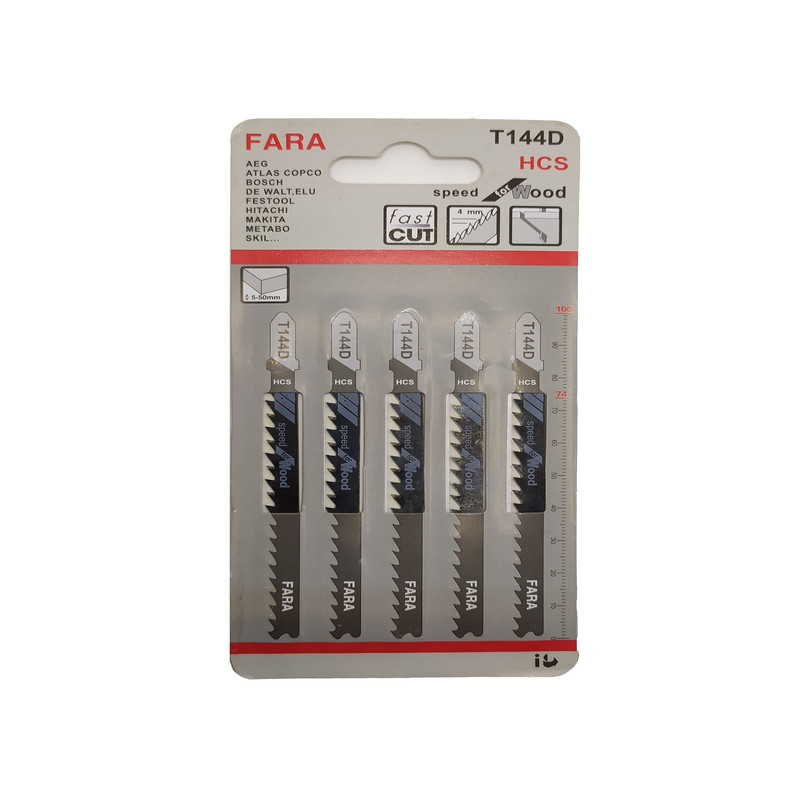 تیغ اره چوب بر فارا مدل T144D بسته 5 عددی
