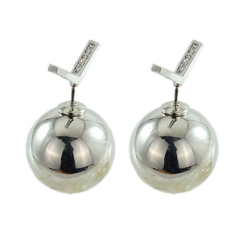 گوشواره زنانه مدل گوی کد AAC-185