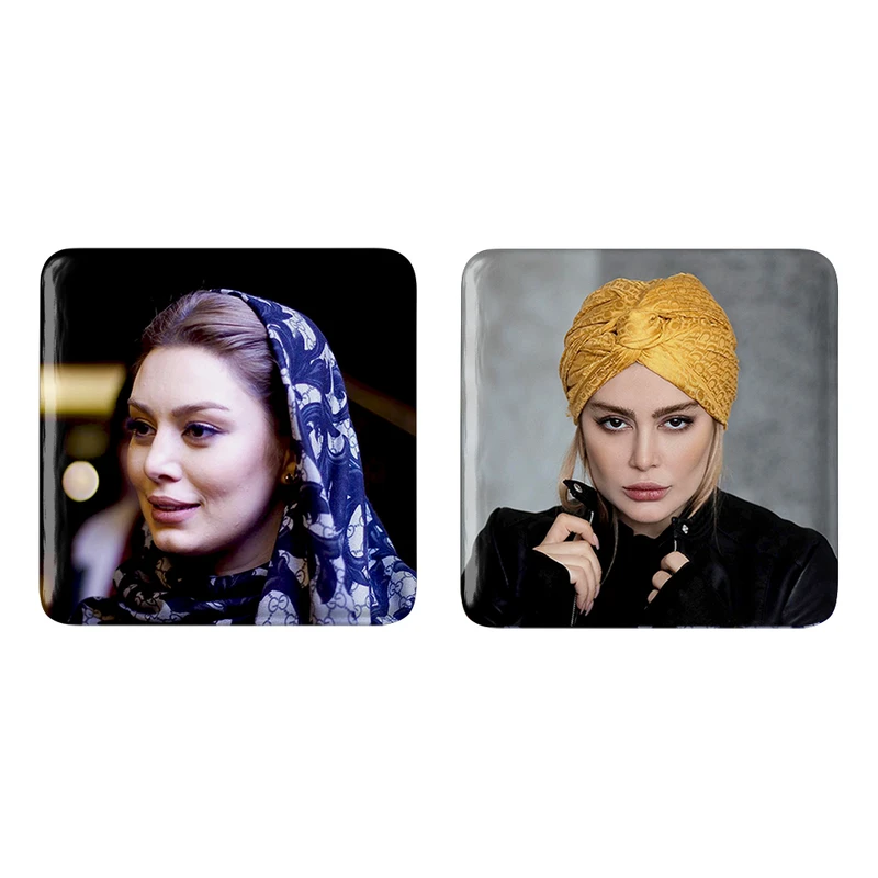 مگنت خندالو طرح سحر قریشی کد 1046610459 مجموعه 2 عددی