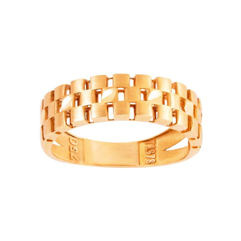 انگشتر طلا 18 عیار زنانه جواهری سون مدل 3917 انگشتر طلا 18 عیار زنانه جواهری سون مدل 3917