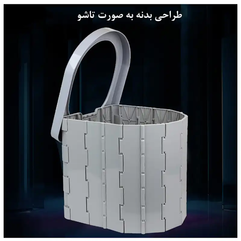 توالت سفری تاشو مدل Integrated Portable Folding