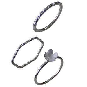 بند انگشتی زنانه کد RKH_1230 مجموعه 3 عددی