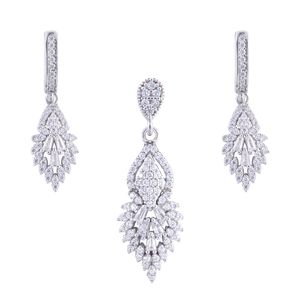نقد و بررسی نیم ست نقره زنانه آمیتیس مدل AVN-N1170 توسط خریداران