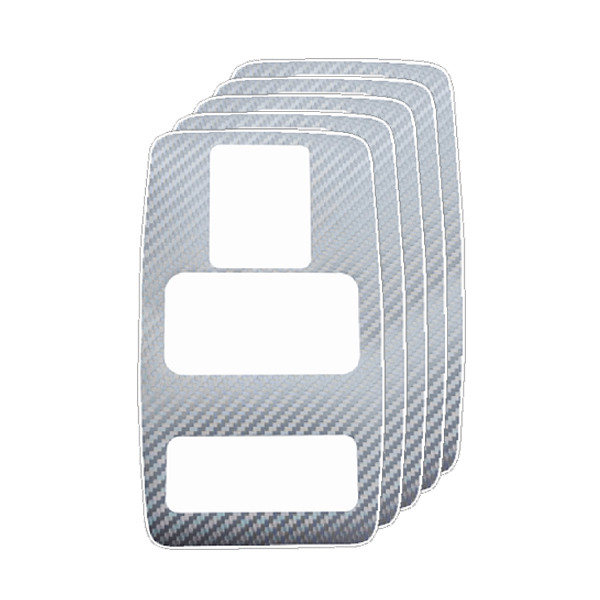 برچسب قاب چراغ سقفی خودرو کد 10791C مناسب برای سمند سورن بسته 5 عددی