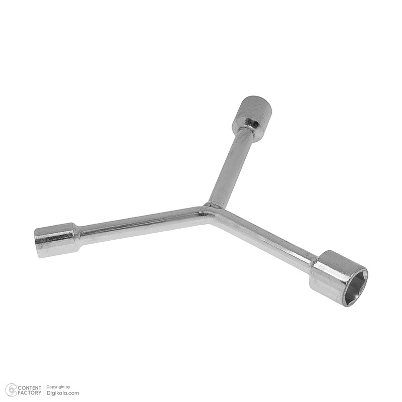 آچار بکس سه پر مدل دسته کوتاه سایز 9، 11، 13، 8، 10، 12 میلی متر بسته 2 عددی