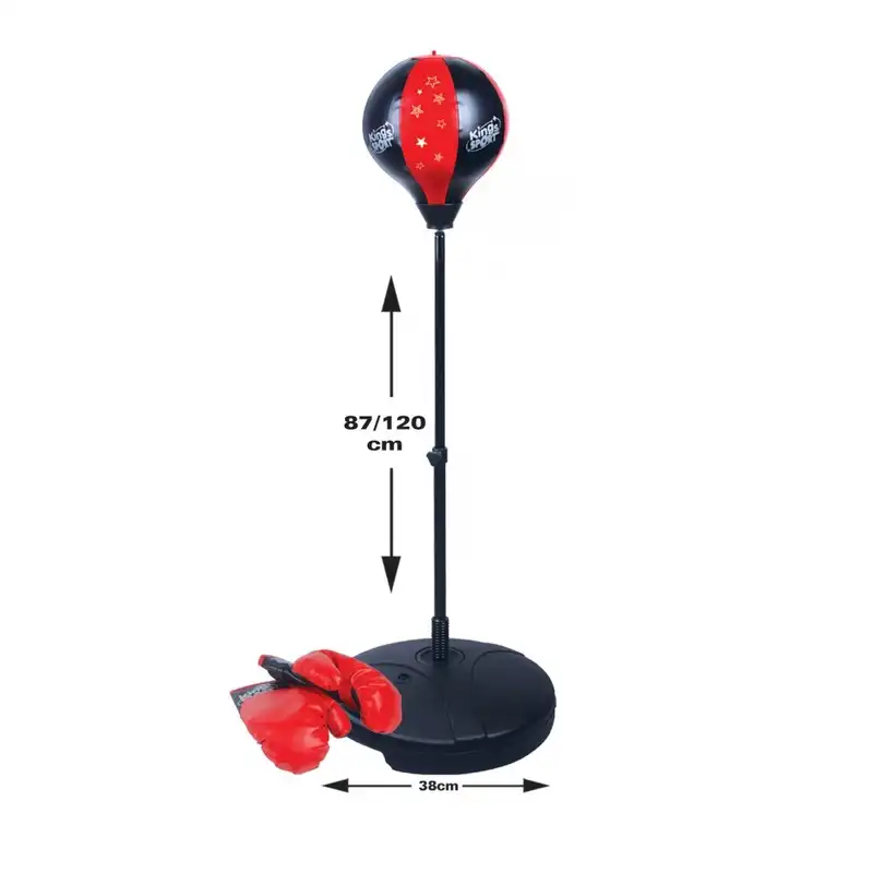 کیسه بوکس مدل 143881 به همراه یک جفت دستکش