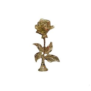 دکوری برنجی مدل گل رز