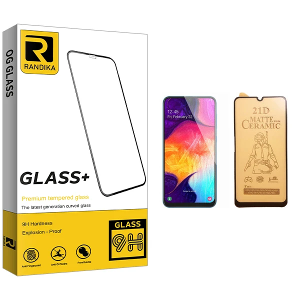 محافظ صفحه نمایش سرامیکی راندیکا مدل GLD مناسب برای گوشی موبایل سامسونگ Galaxy A50