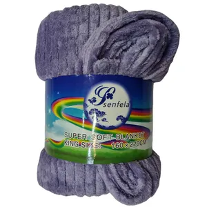 پتو مسافرتی سنفلا مدل شیاردار یکنفره سایز 220x160 سانتی متر