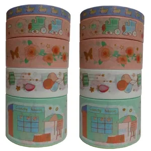 چسب نواری مدل واشی کد C01 مجموعه 10 عددی