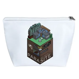 کیف لوازم آرایش دخترانه خندالو مدل فیلم parasite کد 9444