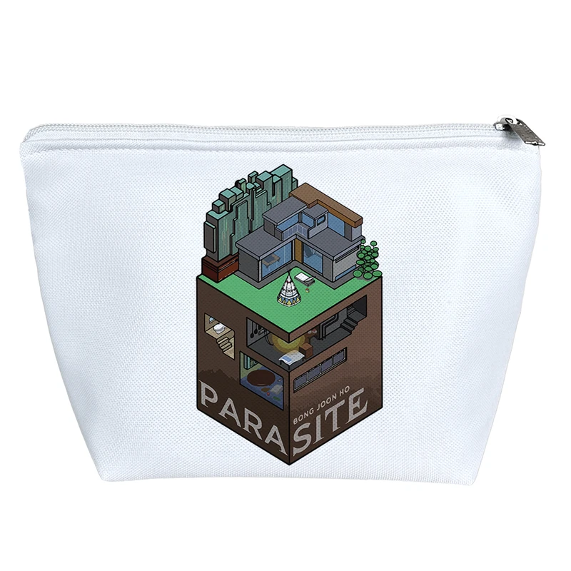 کیف لوازم آرایش دخترانه خندالو مدل فیلم parasite کد 9444