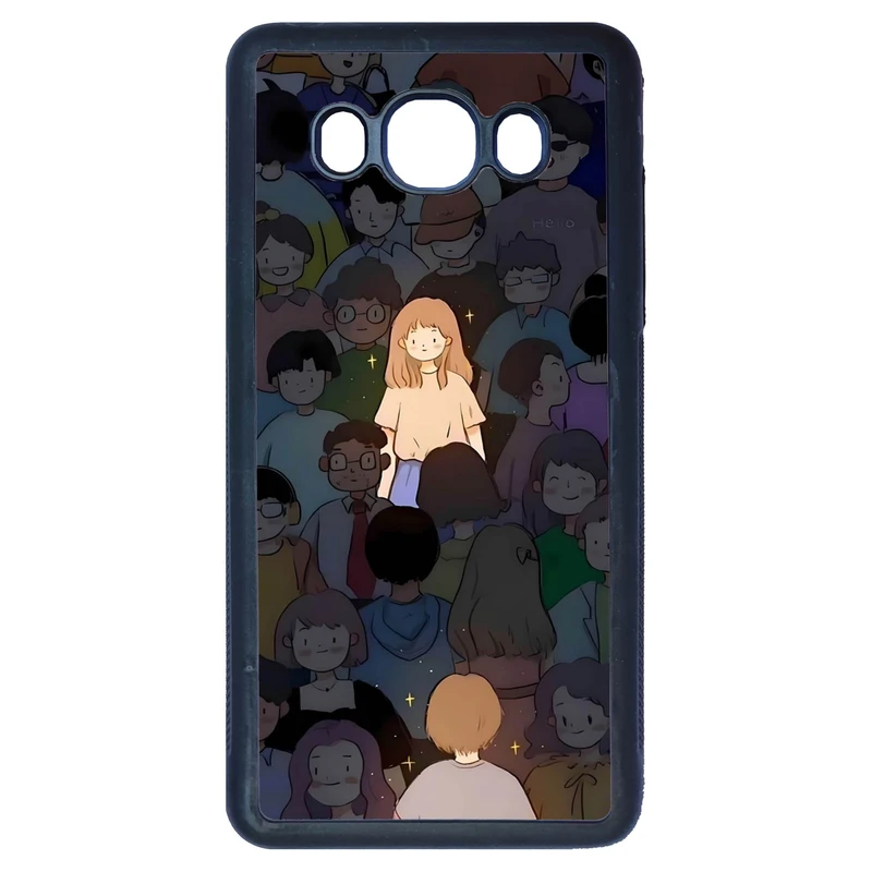 کاور قاب گارد گوشی طرح ست دخترانه کد TPU-061 مناسب برای گوشی موبایل سامسونگ Galaxy J5 2016 / J510