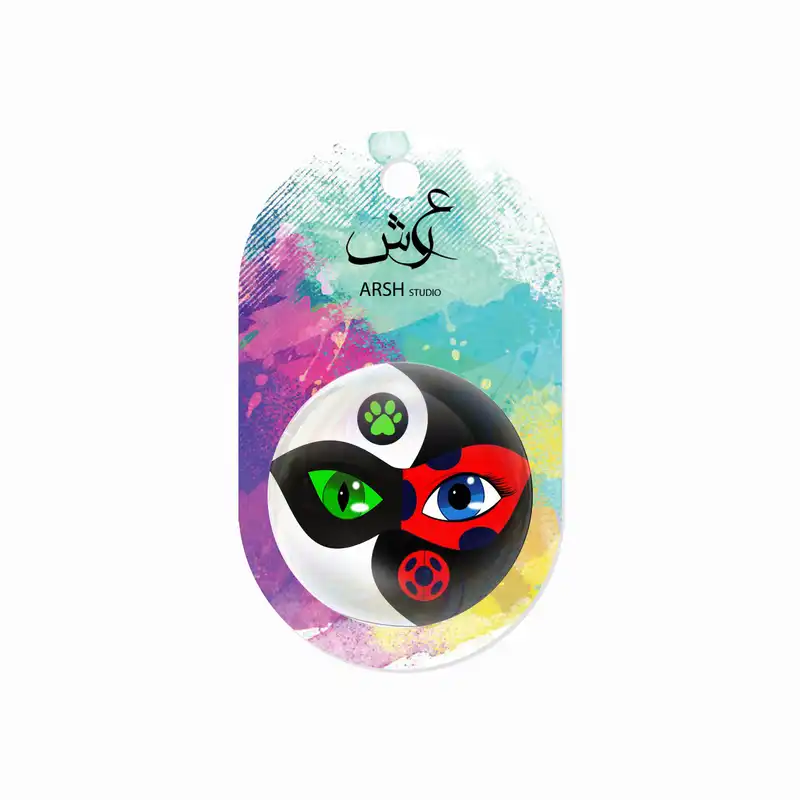 مگنت عرش طرح دختر کفشدوزکی کد Asm436