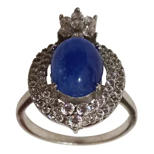 انگشتر نقره زنانه سلین کالا مدل لاجورد ce-As073