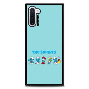 AKAM AMC-WSGN10-SMURFS-22 Cover For Samsung Galaxy Note 10