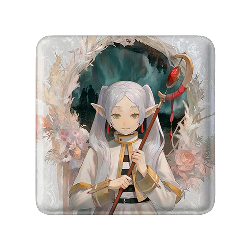 پیکسل خندالو طرح انیمه فریرن (Frieren) مدل مربعی کد 33881