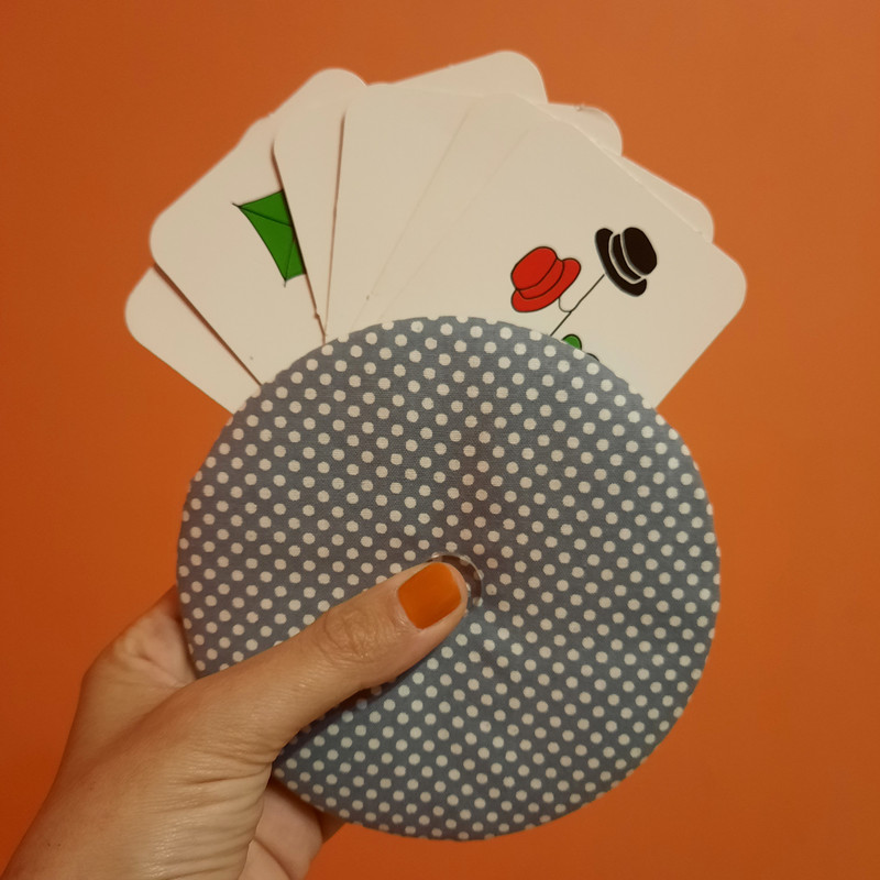 نگهدارنده کارت بازی فکری کد 03 مجموعه دو عددی