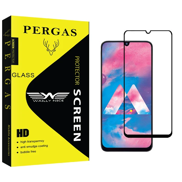 محافظ صفحه نمایش وایلی نایس مدل Pergas Glass مناسب برای گوشی موبایل سامسونگ Galaxy M30