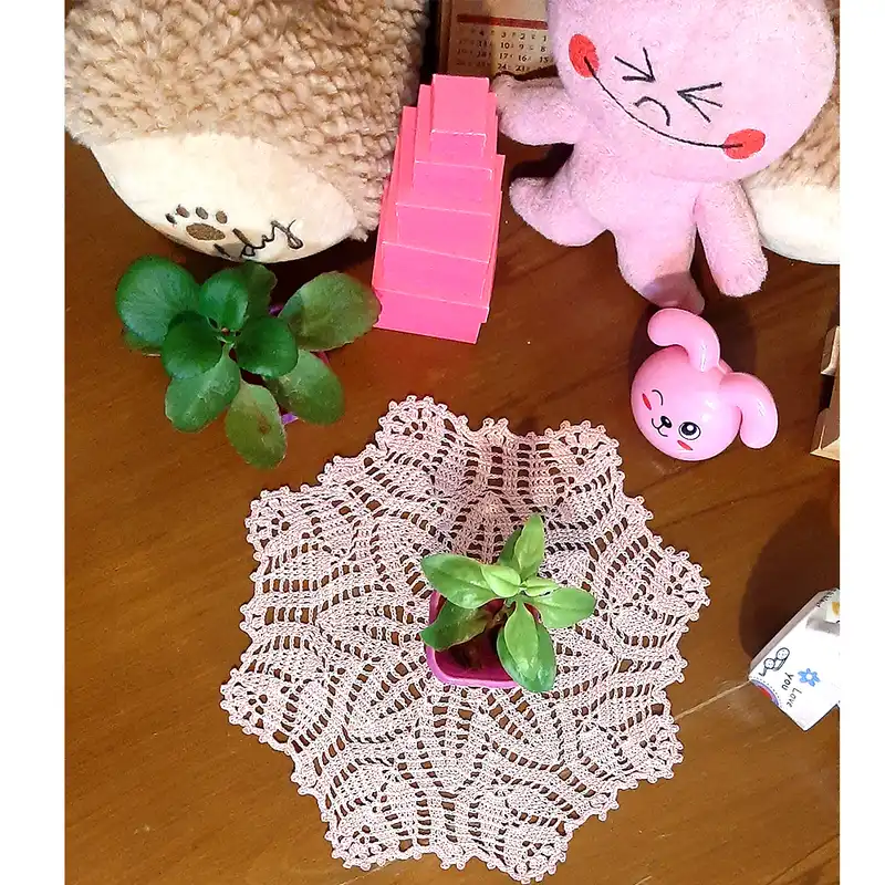 رومیزی بافتنی مدل A300