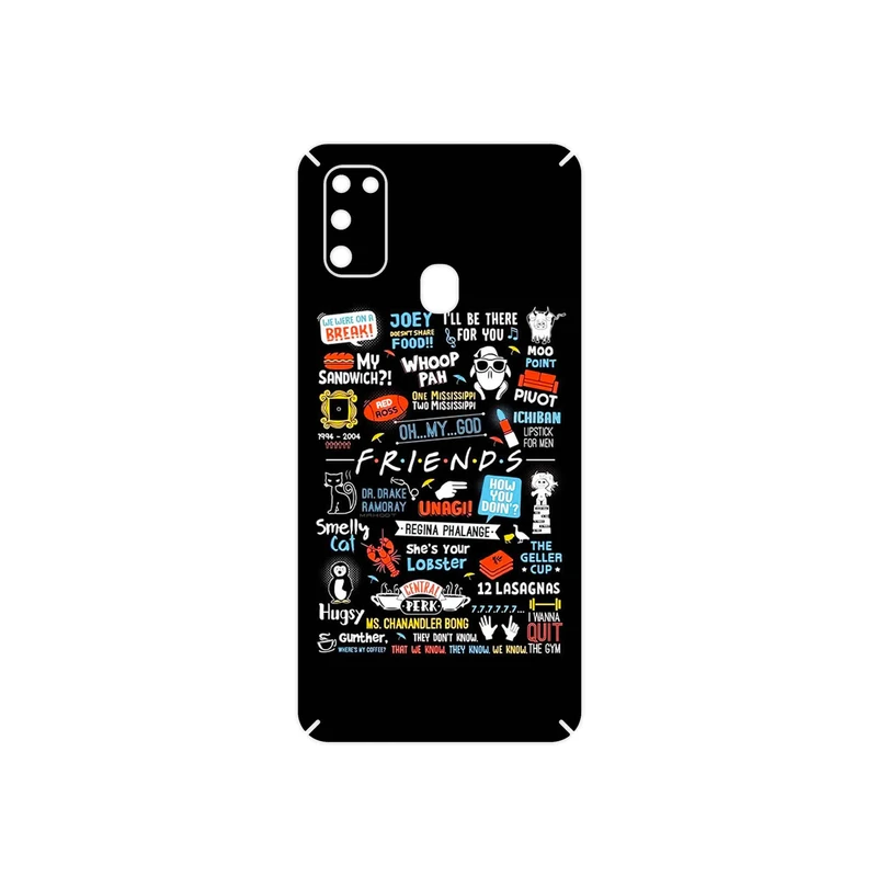 برچسب پوششی ماهوت مدل Friends 2 مناسب برای گوشی موبایل سامسونگ Galaxy M21