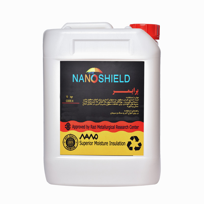 پرایمر پایه آب نانوشیلد مدل NSP10 وزن ده کیلوگرم