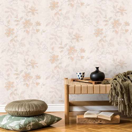 کاغذ دیواری مدل گل دار کد 7094