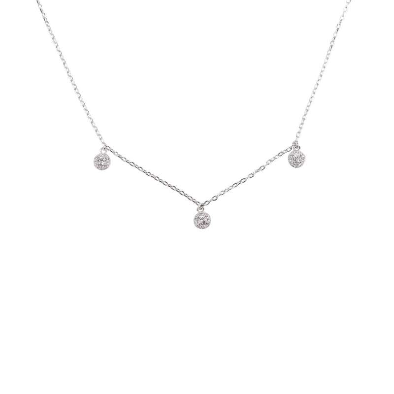 گردنبند نقره زنانه مدل 21905