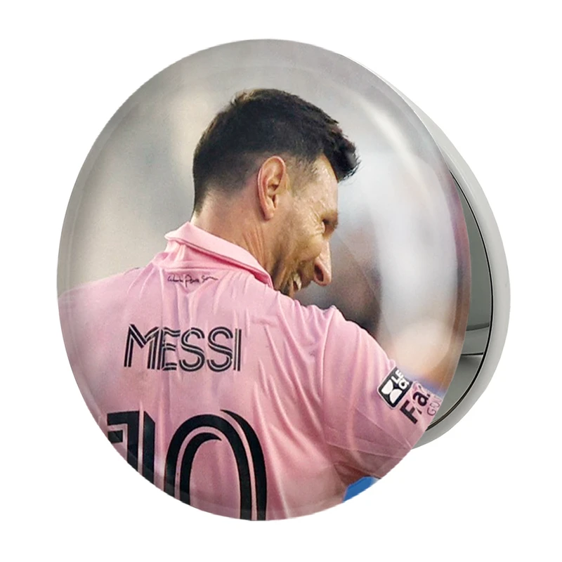 آینه جیبی خندالو طرح لیونل مسی مدل تاشو کد 36476