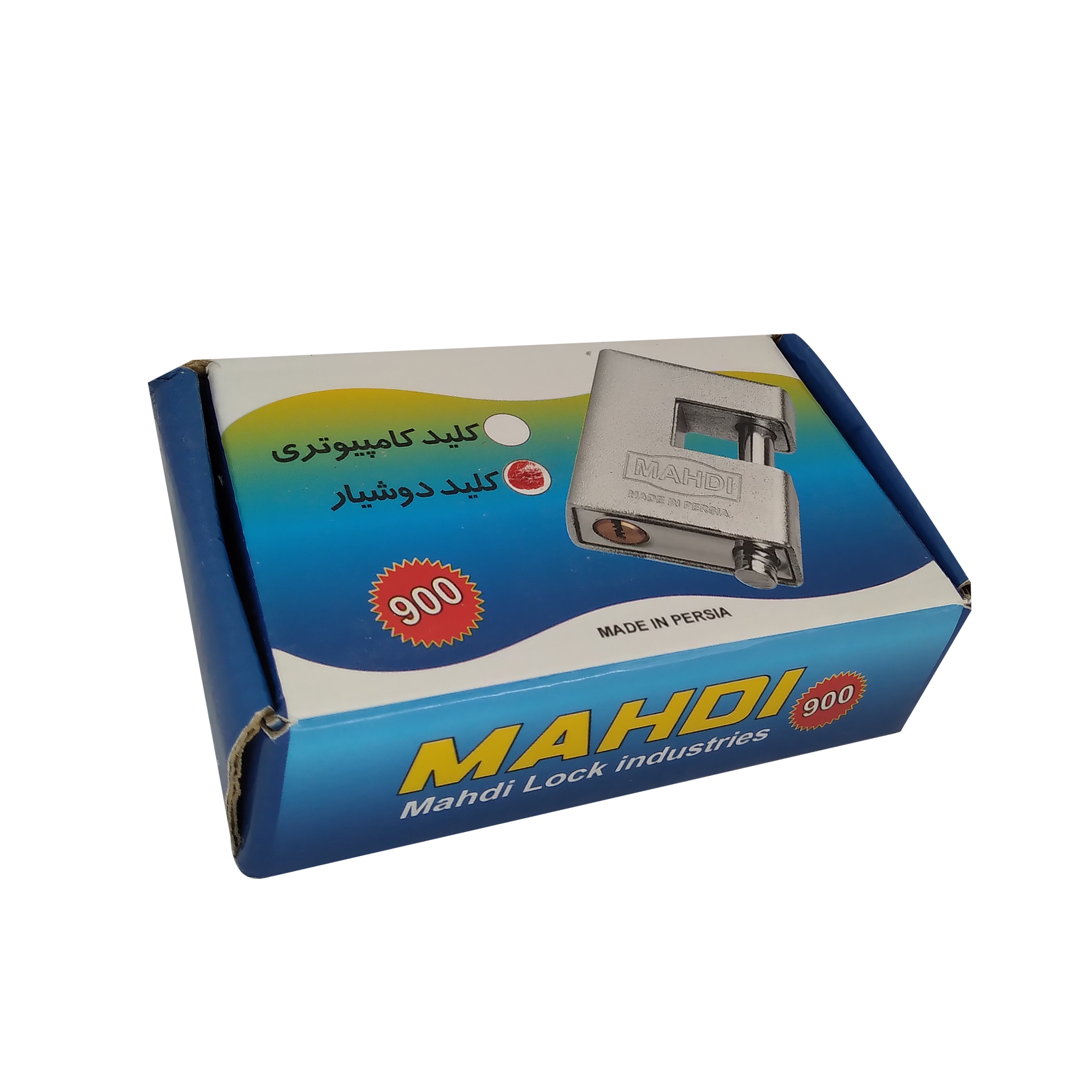 قفل کتابی مهدی مدل 900 سایز 90