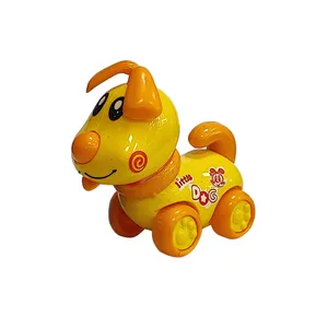 اسباب بازی کوکی مدل سگ چرخ دار