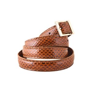 کمربند زنانه چرم یلسان مدل آتیس کد MRV-asl-052